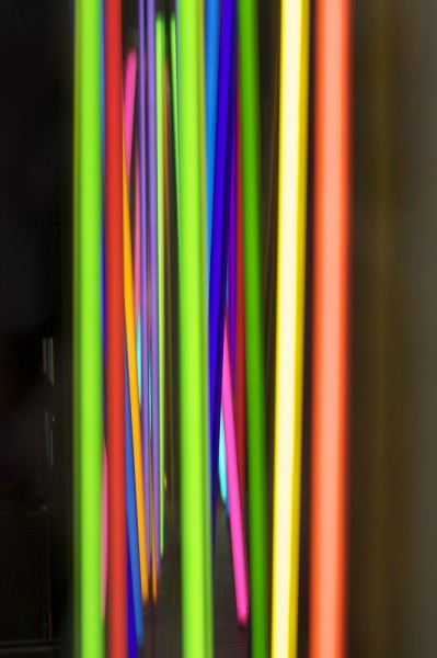 Prospettiva di luci e colori