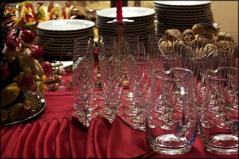 I preparativi della festa