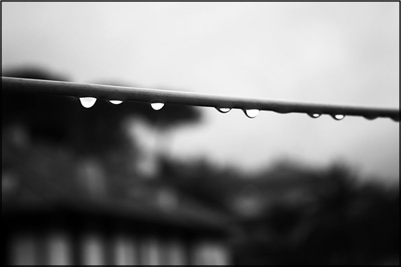 Piove, senti come viene giù