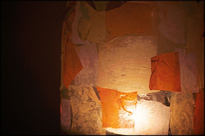 Scaldarsi con un lumino